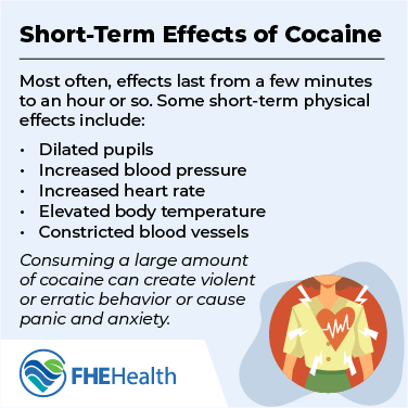 The Short Term Effects of Cocaine Use