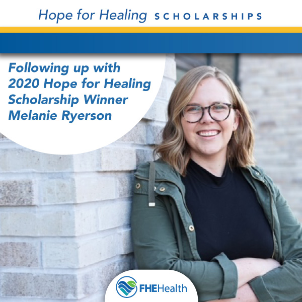Melanie Ryerson - Hope for healing scholarship recipient