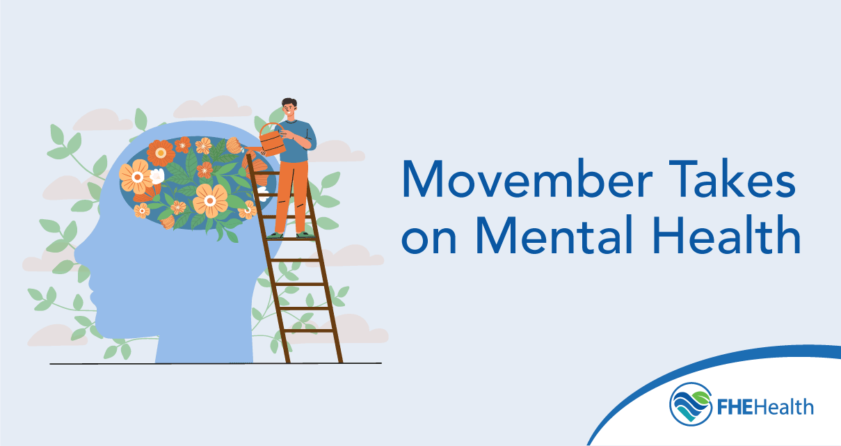 What movember does in mental health month