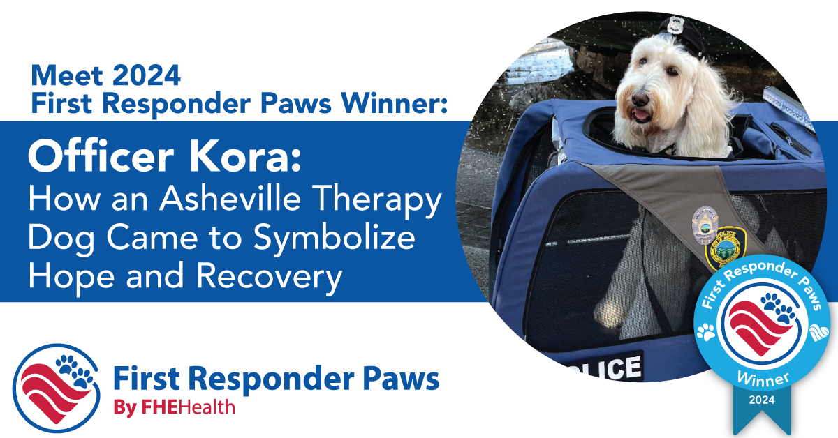 Winner of First Responder Paws