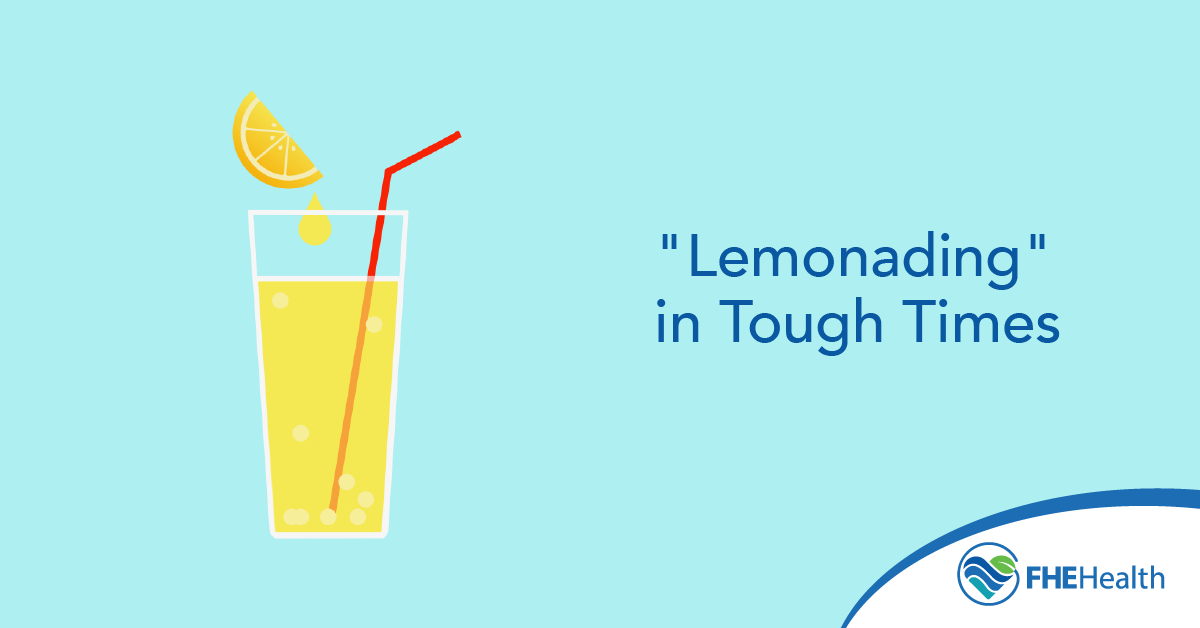Lemonading in tough times - what the term means