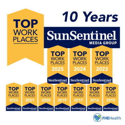 Top Workplace Sun Sentinel FHE Health