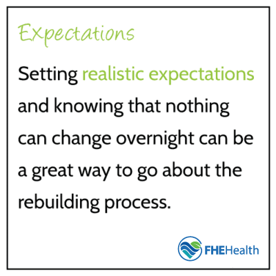 Rebuilding trust within your family - after rehab