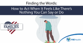 What to do when you don't know what to say