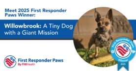 2025 First Responder Paws Winner Willowbrook