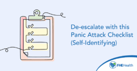 De-escalate with this Panic Attack Checklist (Self Identifying)