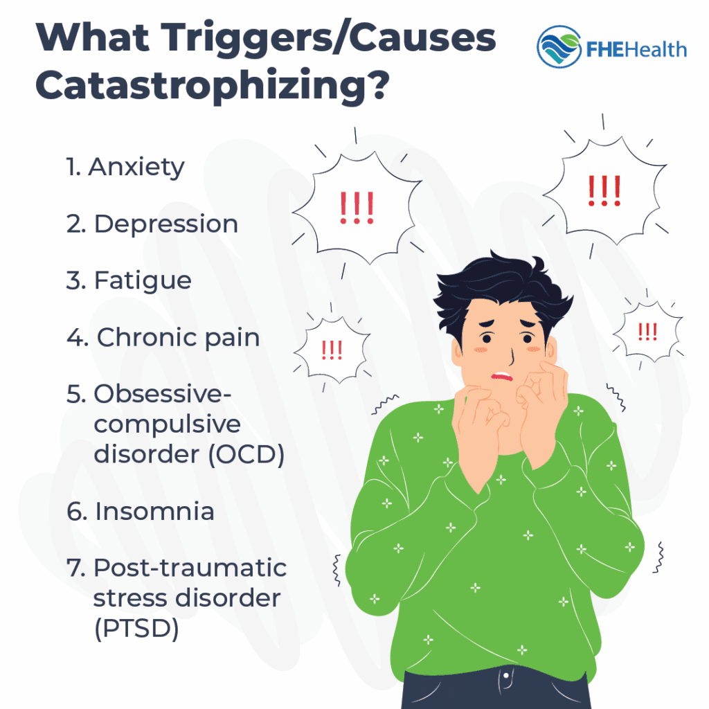 What causes catastrophizing