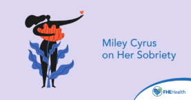 Miley Cyrus on her sobriety journey