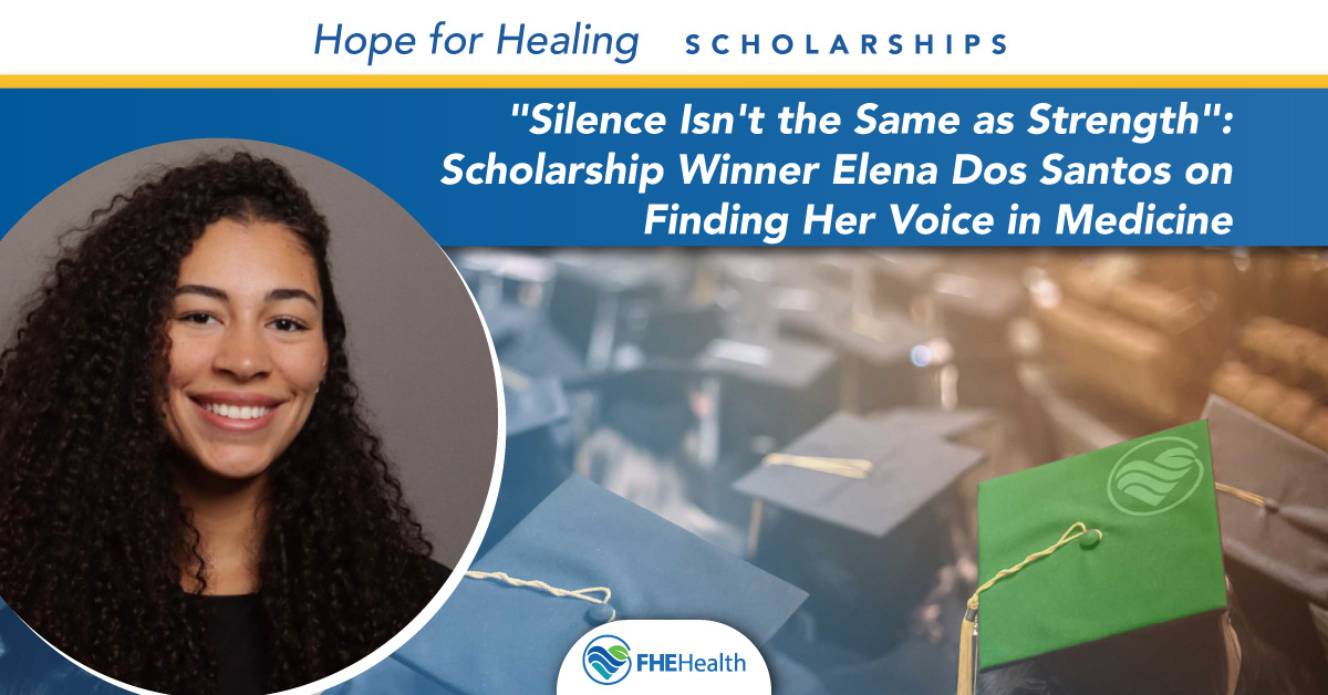 2026 Scholarship Winner Elena Dos Santos