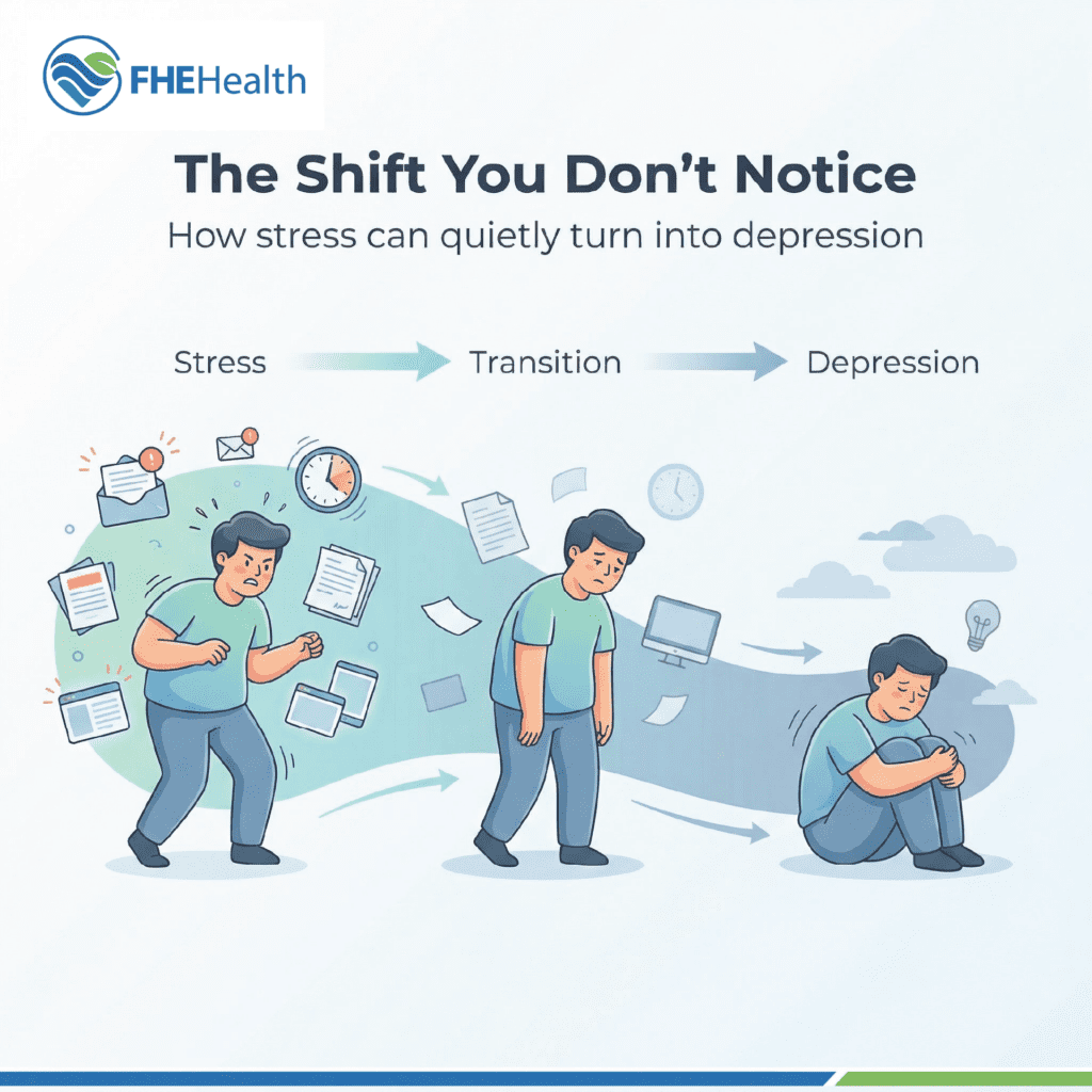 Stress Shifting to Depression