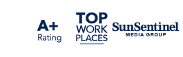 A+ BBB and Top Places to Work - Sun Sentinel