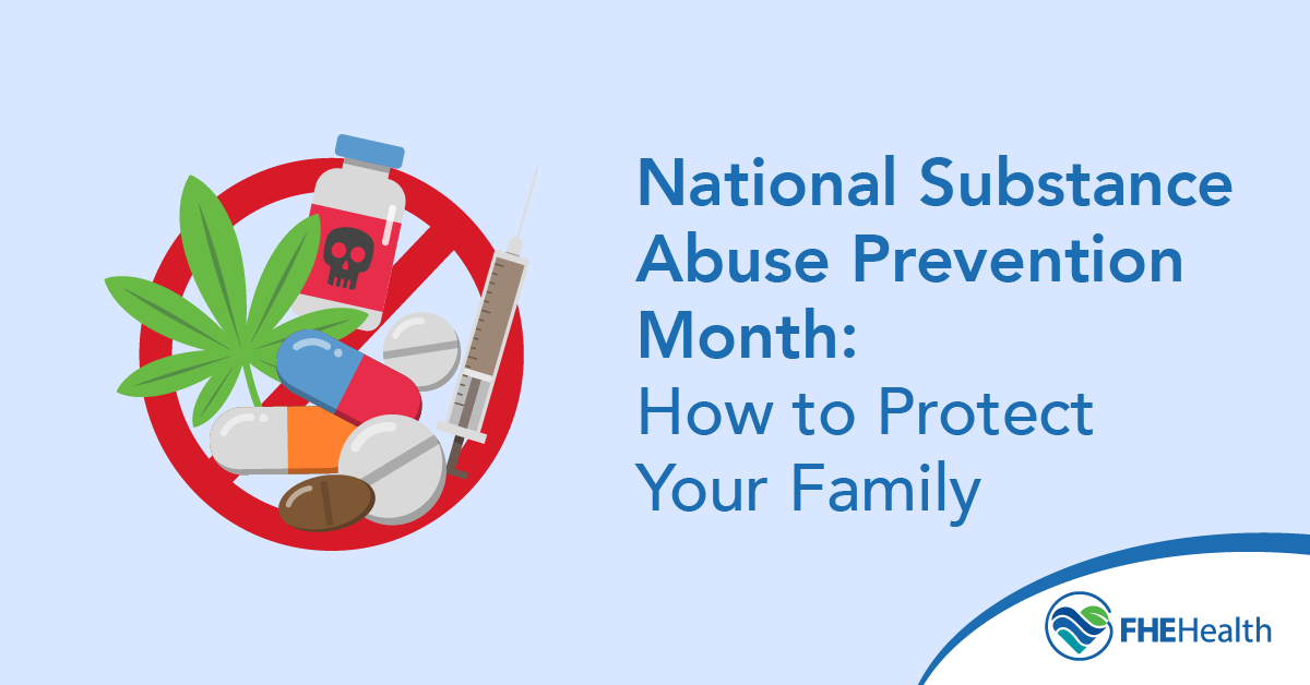 What is national substance abuse prevention month